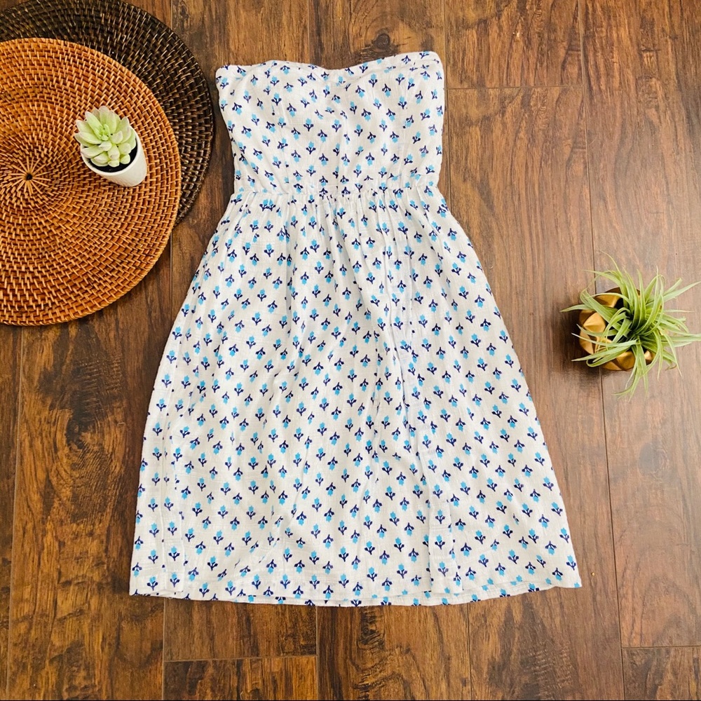 Girly Flirty Sleeveless Mini Cotton Summer Dress